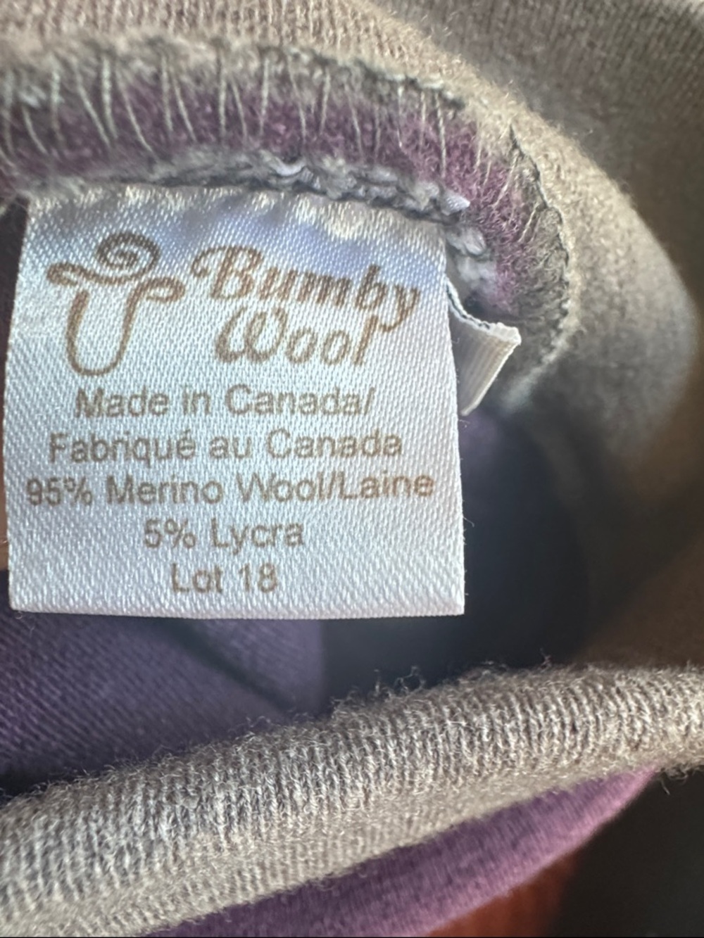 Baby Size S Bumby wool diaper cover - Picture 2 of 4